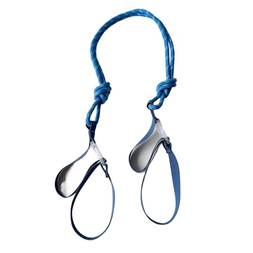 RUWLFE Geflochtener Taschengurt 4 Stück gestrickter Kleiner Taschengürtel, Nylonband, Handgelenktasche, bunt, mit Zugknopf, Schultergurt(Color 3-96cm) von RUWLFE