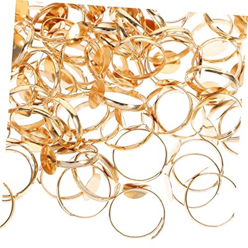100 -teiligen verstellbaren Ringrohlinge für Schmuck, die langlebige Fingerringbasen mit glatte Oberfläche für DIY -Kunsthandwerk und -Ermessung machen 100 -teiligen verstellbaren Ringrohlinge für Schmuck, die langlebige Fingerringbasen mit glatte Oberfläche für DIY -Kunsthandwerk und -Ermessung machen von RVHAOODI