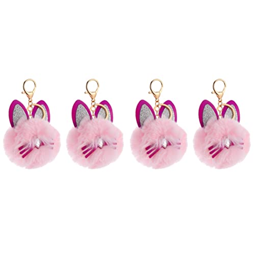 4 PCs Pompom Kette Key Cartoon Geschenk Keyring Stuff -Puppe Schöne Rückenbalken Dekorative Füllstoff Charme für Partyspielzeug kreative Geschenke Mädchen Tasche Keychain Accessoires Keys Car Yellow 4 PCs Pompom Kette Key Cartoon Geschenk Keyring Stuff -Puppe Schöne Rückenbalken Dekorative Füllstoff Charme für Partyspielzeug kreative Geschenke Mädchen Tasche Keychain Accessoires Keys Car Yellow von RVHAOODI