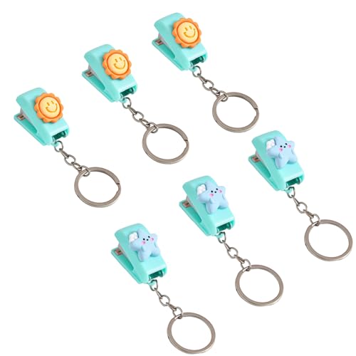 6 PCs/Set kleiner Hefter -Cartoon -Hefter Schlüsselbindungsmaschine Schlüsselbindungshilfe 6 PCs/Set kleiner Hefter -Cartoon -Hefter Schlüsselbindungsmaschine Schlüsselbindungshilfe von RVHAOODI