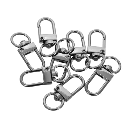 Hummerklauen Schlüsselbund 8pcs Schlüsselbund -Anschluss Schwenkes Clip Hooks Hundetag -Clip für Lanyard -Hardware DIY -Beutel Schmuck Schmuckfunde Hummerklauen Schlüsselbund 8pcs Schlüsselbund -Anschluss Schwenkes Clip Hooks Hundetag -Clip für Lanyard -Hardware DIY -Beutel Schmuck Schmuckfunde von RVHAOODI