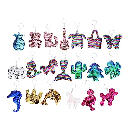 RVHAOODI 20pcs mermaid keychain glitzer rucksack Anhänger süße Tierpflanze Charme für Partybevorzugung stilvolle Home Key -Organisatoren Haustiermaterial RVHAOODI 20pcs mermaid keychain glitzer rucksack Anhänger süße Tierpflanze Charme für Partybevorzugung stilvolle Home Key -Organisatoren Haustiermaterial von RVHAOODI