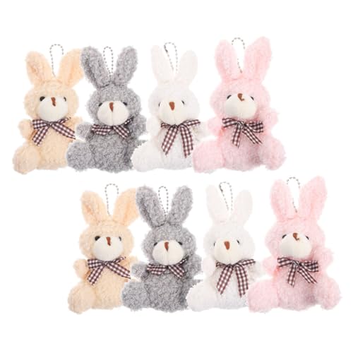 RVHAOODI 8 Pack weiche Kaninchenschlüsselketten -Bowties Plüschhänge -Ornamente für Bag Ostern Dekorationen Schlüsselbund Charme RVHAOODI 8 Pack weiche Kaninchenschlüsselketten -Bowties Plüschhänge -Ornamente für Bag Ostern Dekorationen Schlüsselbund Charme von RVHAOODI