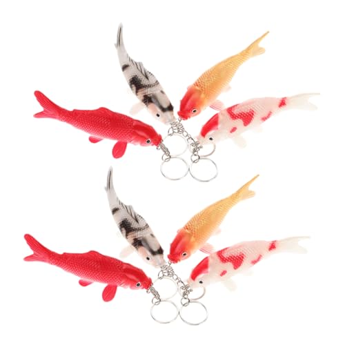 RVHAOODI 8pcs Fischschlüsselkettenbevorzugungen für dekorative Schlüsselringe für Goodie -Taschen Leichte und sichere Accessoires für Feierlichkeiten RVHAOODI 8pcs Fischschlüsselkettenbevorzugungen für dekorative Schlüsselringe für Goodie -Taschen Leichte und sichere Accessoires für Feierlichkeiten von RVHAOODI