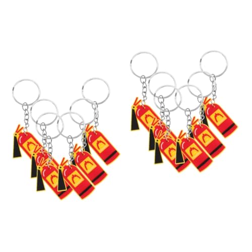 RVHAOODI Feuerwehrmann Schlüsselbund Anhänger löscher Keychain für Taschenversuche einzigartige Party -Dekoration Chic für Feuerwehrmänner und Enthusiasten RVHAOODI Feuerwehrmann Schlüsselbund Anhänger löscher Keychain für Taschenversuche einzigartige Party -Dekoration Chic für Feuerwehrmänner und Enthusiasten von RVHAOODI
