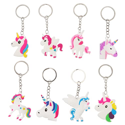 RVHAOODI Niedliche Einhornschlüsselring-Set 24 Teile dekorative Schlüsselanhänger für Taschen und Rucksäcke auf Augenhöhe RVHAOODI Niedliche Einhornschlüsselring-Set 24 Teile dekorative Schlüsselanhänger für Taschen und Rucksäcke auf Augenhöhe von RVHAOODI