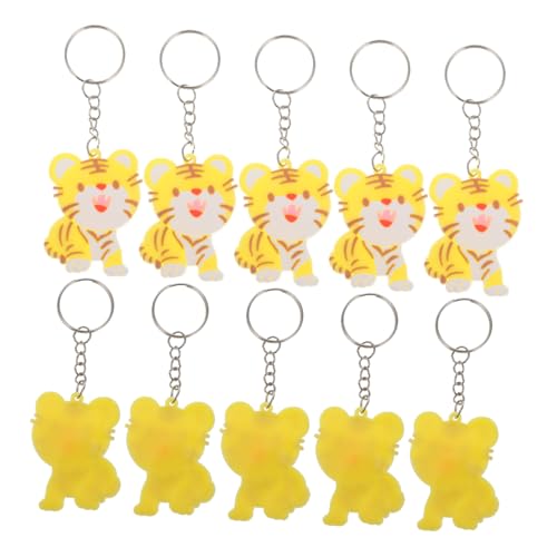 RVHAOODI Schlüsselkettendekorationen 21pcs Plüsch Tiger Schlüsselanhänger Tiger-förmige Dekorationsbeutel Anhänger Set RVHAOODI Schlüsselkettendekorationen 21pcs Plüsch Tiger Schlüsselanhänger Tiger-förmige Dekorationsbeutel Anhänger Set von RVHAOODI
