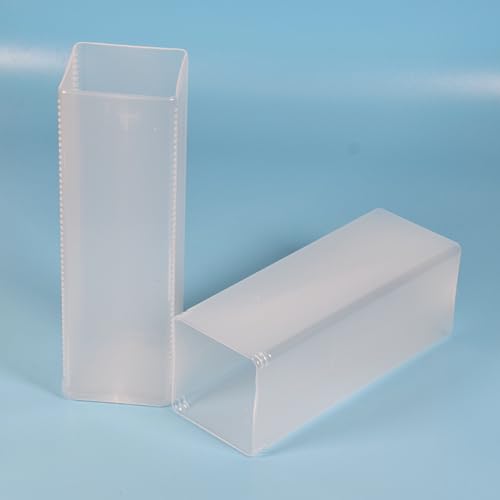 12 Plastik Verpackungs-Hülse für Bohrer und Fräser 45x45x160-266 mm, Hülsen von RVK TEC-PRODUCTS