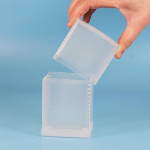 12 Plastik Verpackungs-Hülse für Bohrer und Fräser 65x65x80-120 mm, Hülsen von RVK TEC-PRODUCTS