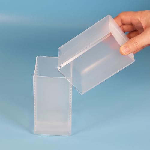 15 Plastik Verpackungs-Hülse für Bohrer und Fräser 45x45x80-120 mm, Hülsen von RVK TEC-PRODUCTS