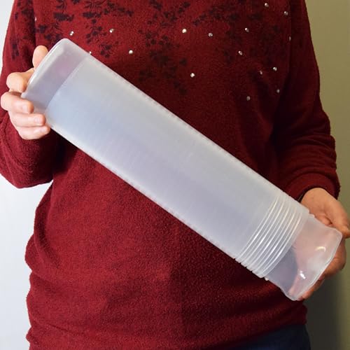 2 Stück 85x350-630 mm Posterrolle Transportrolle Zeichnungsrolle Dokumentenrollefür Poster Pläne Plakate längenverstellbar mit Gewinde für DIN A4 A3 A1, Dreh Pack Verpackungshülse Rund 2 Stück 85x350-630 mm Posterrolle Transportrolle Zeichnungsrolle Dokumentenrollefür Poster Pläne Plakate längenverstellbar mit Gewinde für DIN A4 A3 A1, Dreh Pack Verpackungshülse Rund von RVK TEC-PRODUCTS