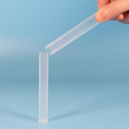 20 Plastik Verpackung-Hülse für Bohrer und Fräser 10x10x108-183 mm Verpackungshülse von RVK TEC-PRODUCTS