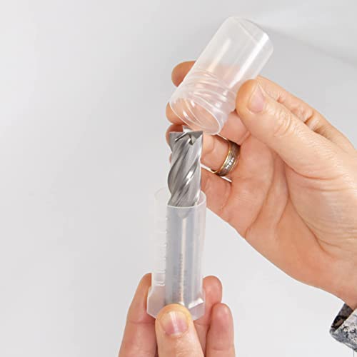 20 Stück 22x60-80 mm Dreh Pack Verpackung für Werkzeuge, Verpackungshülse Rund von RVK TEC-PRODUCTS