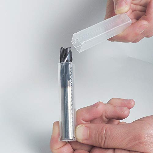 20 Stück 8x8x77-128 mm Verpackungshülsen, Verpackungshülse für Bohrer und Fräser 20 Stück 8x8x77-128 mm Verpackungshülsen, Verpackungshülse für Bohrer und Fräser von RVK TEC-PRODUCTS