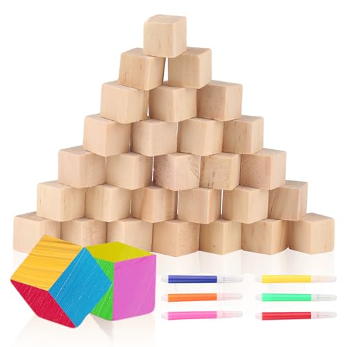 500 Stück Kleine Holzwürfel, 10mm Holzklötzchen zum Basteln, Holzklötze Natur, Naturbelassen Unbehandelt Blanko Würfel Holzblöcke zum DIY Basteln Malen DIY Handwerk Dekoration 500 Stück Kleine Holzwürfel, 10mm Holzklötzchen zum Basteln, Holzklötze Natur, Naturbelassen Unbehandelt Blanko Würfel Holzblöcke zum DIY Basteln Malen DIY Handwerk Dekoration von RVLZKCPG