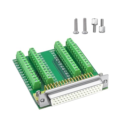 DB50 FEMAL FEMALE/MALE Stecker Zur Klemme Blockplatine 50pin Adapter Zum Steckermodul Mit Bolzen Nuss Hardware Blockadapter von RWAJZAX