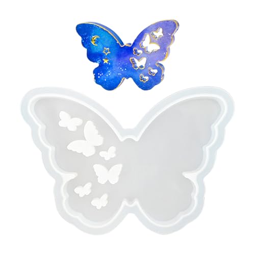 Schmetterling Kerzenform Formen Silikonformform Formen Gusspflaster Epoxidharz Für Hausdekoration Schmetterling Silikon Kerzenschimmelpflaster Handgefertigtes Epoxidharz von RWAJZAX