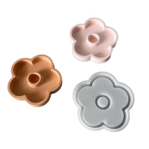 Silikon Kerzenschimmel Formen Harzschalen Formen Für Epoxidharz Säulen Kerzenhalter Silikon Kerzenständer Blumenschale von RWAJZAX