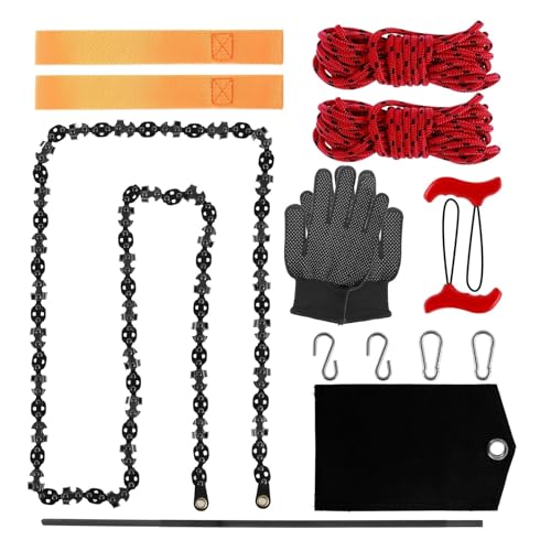 Astsäge Mit 68 Zähnen, Handseil-Kettensäge For Hohe Äste, Tragbare Handkettensäge, Klappbarer Astschneider, Multifunktionale Sägekette Astsäge Mit 68 Zähnen, Handseil-Kettensäge For Hohe Äste, Tragbare Handkettensäge, Klappbarer Astschneider, Multifunktionale Sägekette von RWFRKABNK