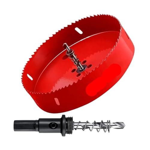 M42 4/4,5/5/6 Zoll HSS Bimetall-Lochsägen-Bohrer-Schneider For Aluminium, Eisen, Edelstahl, DIY-Holzschneider, Bohrer-Renovierung(5inch) von RWFRKABNK