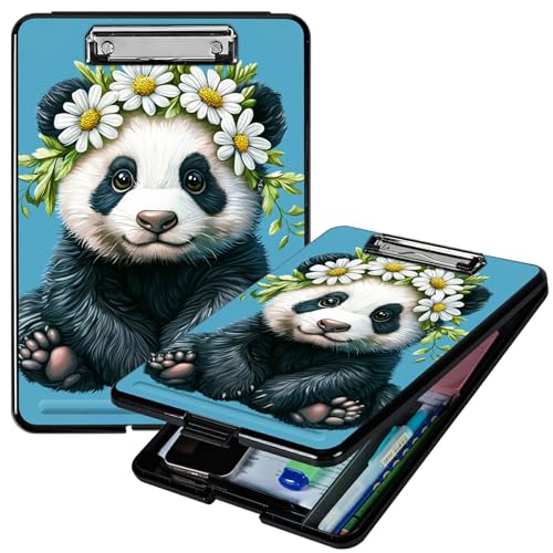 RWUTYTIUL Daisy Panda A4 Briefablage mit Stifthalter, Aufbewahrung Briefbeschwerer Organizer, Krankenschwester Briefbeschwerer Organizer, Faltbarer Kunststoff-Papierhalter für RWUTYTIUL Daisy Panda A4 Briefablage mit Stifthalter, Aufbewahrung Briefbeschwerer Organizer, Krankenschwester Briefbeschwerer Organizer, Faltbarer Kunststoff-Papierhalter für von RWUTYTIUL