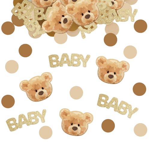 RYMAUP 100 Stück Babyparty Deko Konfetti Babyparty Tischdeko Set Kinder Konfetti für Gender Reveal Party Taufe Kommunion Geburt Konfirmation RYMAUP 100 Stück Babyparty Deko Konfetti Babyparty Tischdeko Set Kinder Konfetti für Gender Reveal Party Taufe Kommunion Geburt Konfirmation von RYMAUP