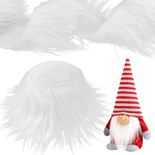 RYMAUP Kunstfell zum Basteln - Furry Faux Precut Streifen, Shaggy Kunstleder, Plüsch Stoff, Fell Flauschig 5cm x 1,8m - für Zwerge, Bart RYMAUP Kunstfell zum Basteln - Furry Faux Precut Streifen, Shaggy Kunstleder, Plüsch Stoff, Fell Flauschig 5cm x 1,8m - für Zwerge, Bart von RYMAUP