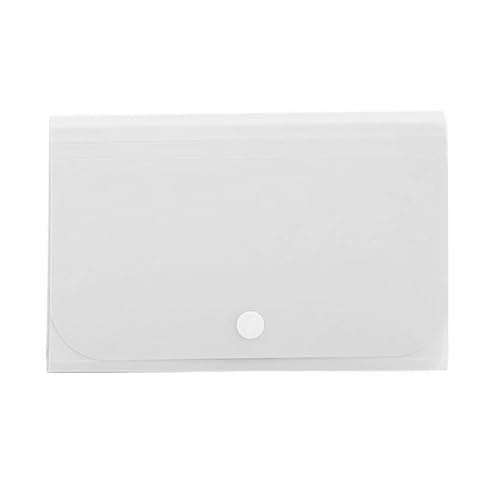 Dokumenten-Organizer, erweiterbare Fächermappe, tragbar, mit 13 Fächern, Akkordeontasche, Organizer-Halter for Home-Office-Schule und Lehrerbedarf(White) von RYRYR