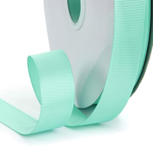 Geschenkband for Kuchen, Basteln for Verpacken, Satin, perfekt for Hochzeitsdekor, Blumenstrauß, DIY-Boxen, Dekoration (Größe: 1 cm breit x 91 m lang)(Blue) von RYRYR