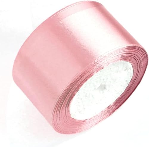 Geschenkband for Kuchen, Basteln for Verpacken von Stoffseide, Verwendung for Herstellen von Paketen, Nähen, Verpacken, Hochzeitshaar (Breite: 5 cm, Länge: 22 m)(Bean Paste) von RYRYR