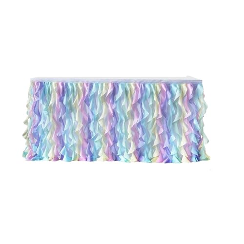Party Tisch Röcke Hochzeit Tutu Tüll Abdeckung Geschirr Tuch Party Home Decor Tisch Sockel Geburtstag(Color) von RYRYR