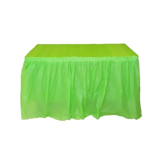 Party Tisch Röcke Tragbare Weit Dekoration for Geburtstag Urlaub Hochzeit(Green) von RYRYR