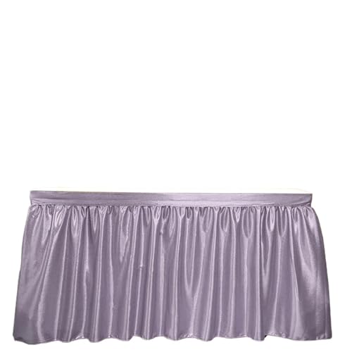Party Tischröcke Tischdecke Glitter Sparkly Shimmer Rechteck Tischdecken for Geburtstagsparty-Event Hochzeitsdekor(Pueple,12ft 70x426cm) von RYRYR