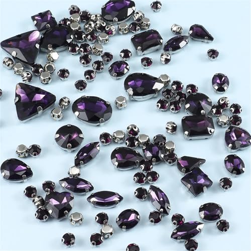 Strasssteine mit flacher Rückseite, reflektierende Diamanten, Bastelbedarf, 130 Stück/Los, Silberglas, gemischte Form, for Aufnähen, Kristallstein, Diamant, for Hochzeitskleid, Schuhe, Taschen, DIY- Strasssteine mit flacher Rückseite, reflektierende Diamanten, Bastelbedarf, 130 Stück/Los, Silberglas, gemischte Form, for Aufnähen, Kristallstein, Diamant, for Hochzeitskleid, Schuhe, Taschen, DIY- von RYRYR