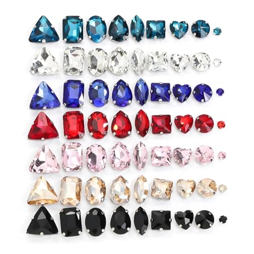 Strasssteine mit flacher Rückseite, reflektierende Diamanten, Bastelbedarf, Goldsplitter-Fassung, Form, zufällige Mischung, klares AB-Glas, Kristall, for Aufnähen, for Hochzeitskleider, Schuhe, Tasc Strasssteine mit flacher Rückseite, reflektierende Diamanten, Bastelbedarf, Goldsplitter-Fassung, Form, zufällige Mischung, klares AB-Glas, Kristall, for Aufnähen, for Hochzeitskleider, Schuhe, Tasc von RYRYR