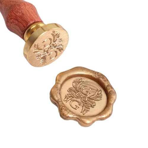 Wachssiegel-Stempel, personalisierbar, personalisierbar, für Hochzeitseinladungen, Dekoration, Umschläge, Geschenkpapier von RYTTGOP