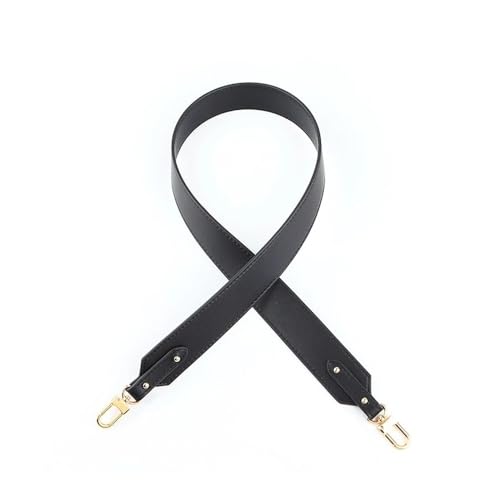 RYUQW3RE Geldbörsengurt, 96 cm lang, 4 cm breit, Taschenzubehör, Damen-PU-Leder-Taschengurt, Umhängetasche, verdickter Schultergurt, hochwertiges Lederband Taschengurt(Black,5 Pieces) von RYUQW3RE