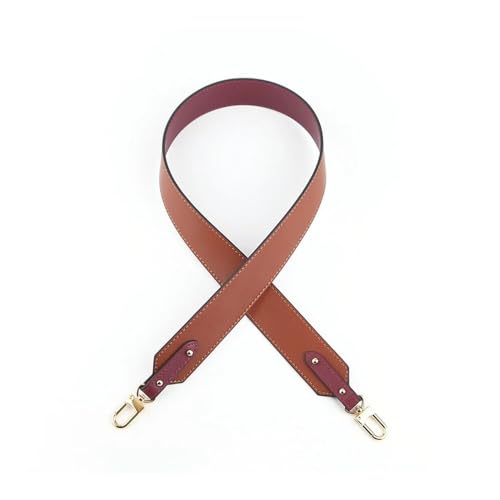 RYUQW3RE Geldbörsengurt, 96 cm lang, 4 cm breit, Taschenzubehör, Damen-PU-Leder-Taschengurt, Umhängetasche, verdickter Schultergurt, hochwertiges Lederband Taschengurt(Brown,5 Pieces) von RYUQW3RE