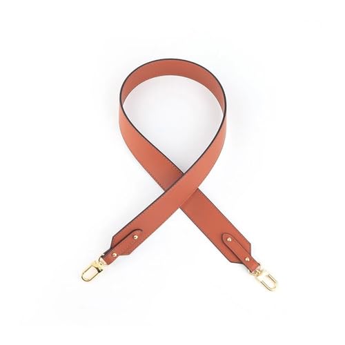 RYUQW3RE Geldbörsengurt, 96 cm lang, 4 cm breit, Taschenzubehör, Damen-PU-Leder-Taschengurt, Umhängetasche, verdickter Schultergurt, hochwertiges Lederband Taschengurt(Brownish red,5 Pieces) von RYUQW3RE