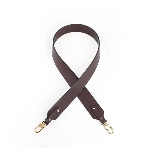 RYUQW3RE Geldbörsengurt, 96 cm lang, 4 cm breit, Taschenzubehör, Damen-PU-Leder-Taschengurt, Umhängetasche, verdickter Schultergurt, hochwertiges Lederband Taschengurt(Dark Brown,5 Pieces) von RYUQW3RE