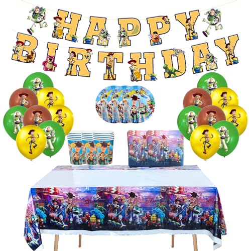 Toy Story Deko Geburtstag Toy Story Geburtstag Deko Lightyear Luftballons Geburtstag Toy Story Geburtstag Girlande Lightyear Geschirr Set Toy Story Partygeschirr Set Lightyear Geburtstag Geschirr von RZDQZY