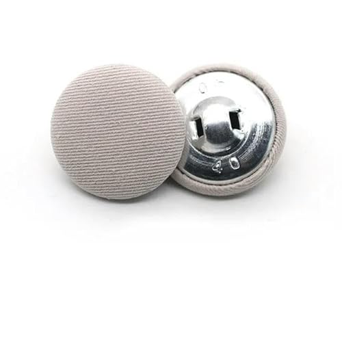 RZJHP 30 Stück 15–30 mm runde, mit Samtstoff überzogene Knöpfe für DIY-Nähen und Basteln, dekorative Accessoires für Kleidung und Kissendekoration von RZJHP