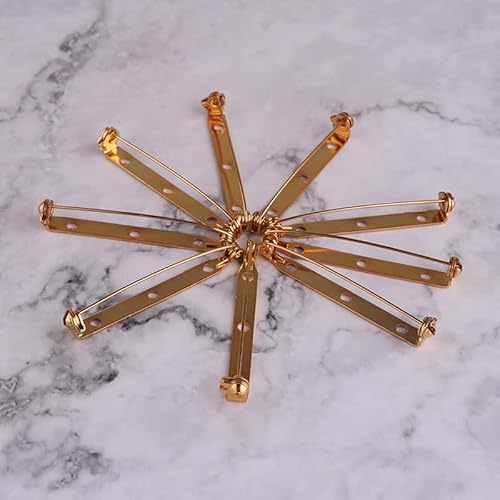 RZJHP 45 mm 200 Stück große Sicherheitsnadel, goldene Metallnadel, Abzeichen, Abzeichen, dekorative Brosche der Industriemarke, Sicherheitsversicherungsnadel, verwendet für DIY-Handwerk, RZJHP 45 mm 200 Stück große Sicherheitsnadel, goldene Metallnadel, Abzeichen, Abzeichen, dekorative Brosche der Industriemarke, Sicherheitsversicherungsnadel, verwendet für DIY-Handwerk, von RZJHP