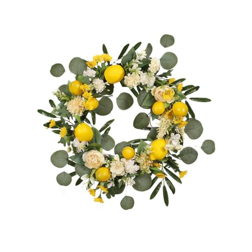 RZRPYFMM Kränze Für Die Vordertür, Künstliche Kränze Frühling Home Decor von RZRPYFMM