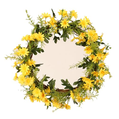 RZRPYFMM Sommerkränze Für Die Haustür, Künstliche Kränze Home Decor,Gelb RZRPYFMM Sommerkränze Für Die Haustür, Künstliche Kränze Home Decor,Gelb von RZRPYFMM
