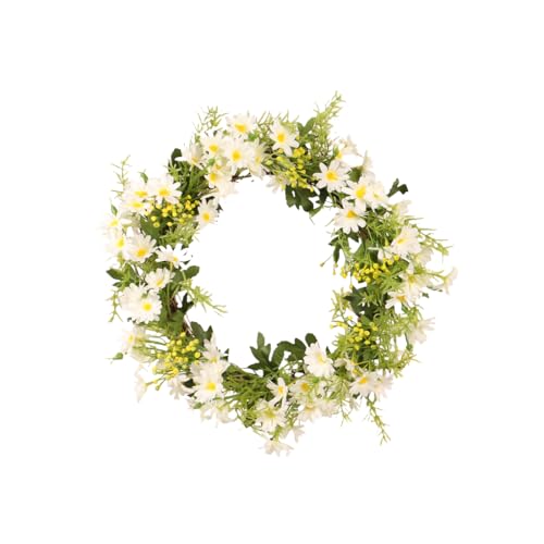 RZRPYFMM Sommerkränze Für Die Haustür, Künstliche Kränze Home Decor,Weiß RZRPYFMM Sommerkränze Für Die Haustür, Künstliche Kränze Home Decor,Weiß von RZRPYFMM