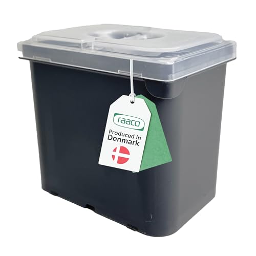 Raaco Aufbewahrungsbox mit Deckel - PA2/8-1 - Grau, 5,4 x 7,8 x 7,2 cm, Plastikbox für Kleinteile, Wetterfest Sortierboxen Werkstatt, Lagerboxen Kunststoff, Stapelboxen mit Deckel Werkstatt von Raaco