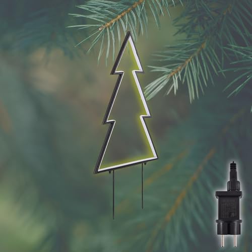 Raburg LED-Baum 180 LEDs, 51,5 cm hoch, Lichterbaum aus Metall, warmweißes Licht, Bodenstecker/Erdspieß, weihnachtliche LED-Deko für den Garten, stimmungsvolle Beleuchtung, Tannenbaum Outdoor S Raburg LED-Baum 180 LEDs, 51,5 cm hoch, Lichterbaum aus Metall, warmweißes Licht, Bodenstecker/Erdspieß, weihnachtliche LED-Deko für den Garten, stimmungsvolle Beleuchtung, Tannenbaum Outdoor S von Raburg
