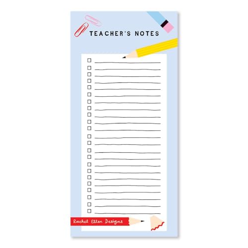 Rachel Ellen Designs Notiz-Listenblock für Lehrer, lustiger und funktionaler Notizblock für Lehrer, süßes Schreibwarengeschenk Rachel Ellen Designs Notiz-Listenblock für Lehrer, lustiger und funktionaler Notizblock für Lehrer, süßes Schreibwarengeschenk von Rachel Ellen Designs Ltd