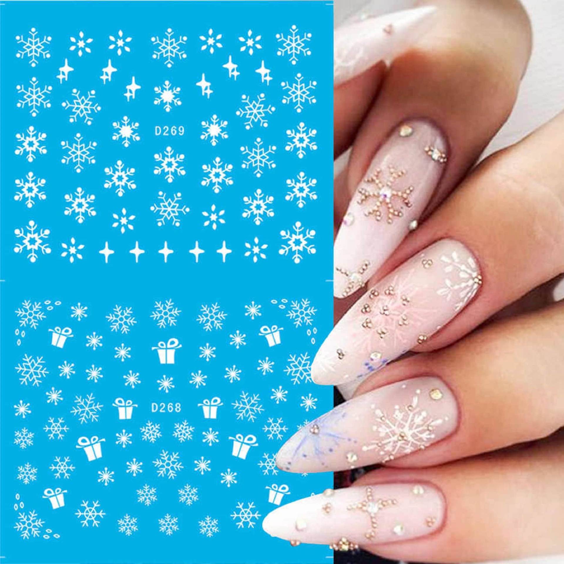 Nail Art Wasser Decals Aufkleber Weihnachten Weiss Schneeflocken Sterne Winter Wunderland Putten Schneeflocke Rentier Schneemann Nail Art Wasser Decals Aufkleber Weihnachten Weiss Schneeflocken Sterne Winter Wunderland Putten Schneeflocke Rentier Schneemann von RachelsNailsByRachel
